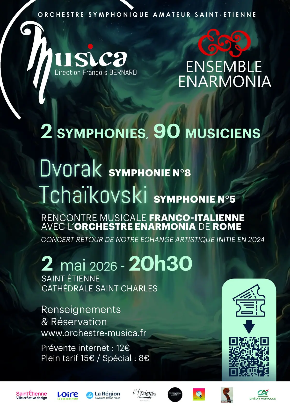 Orchestre Musica : Tchaïkovski / Dvorak