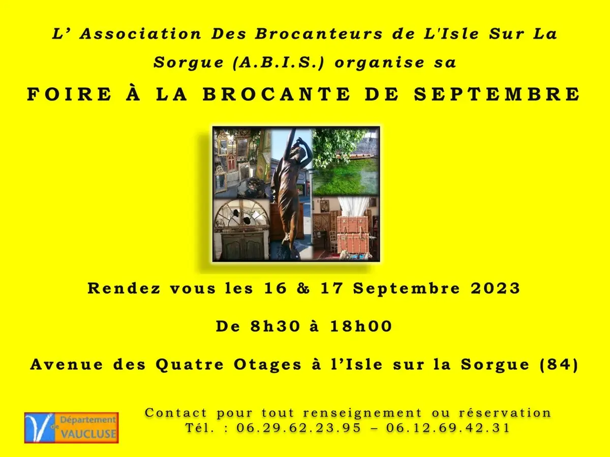 Association des Brocanteurs de l'Isle ABIS