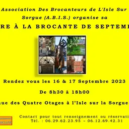 Association des Brocanteurs de l'Isle ABIS