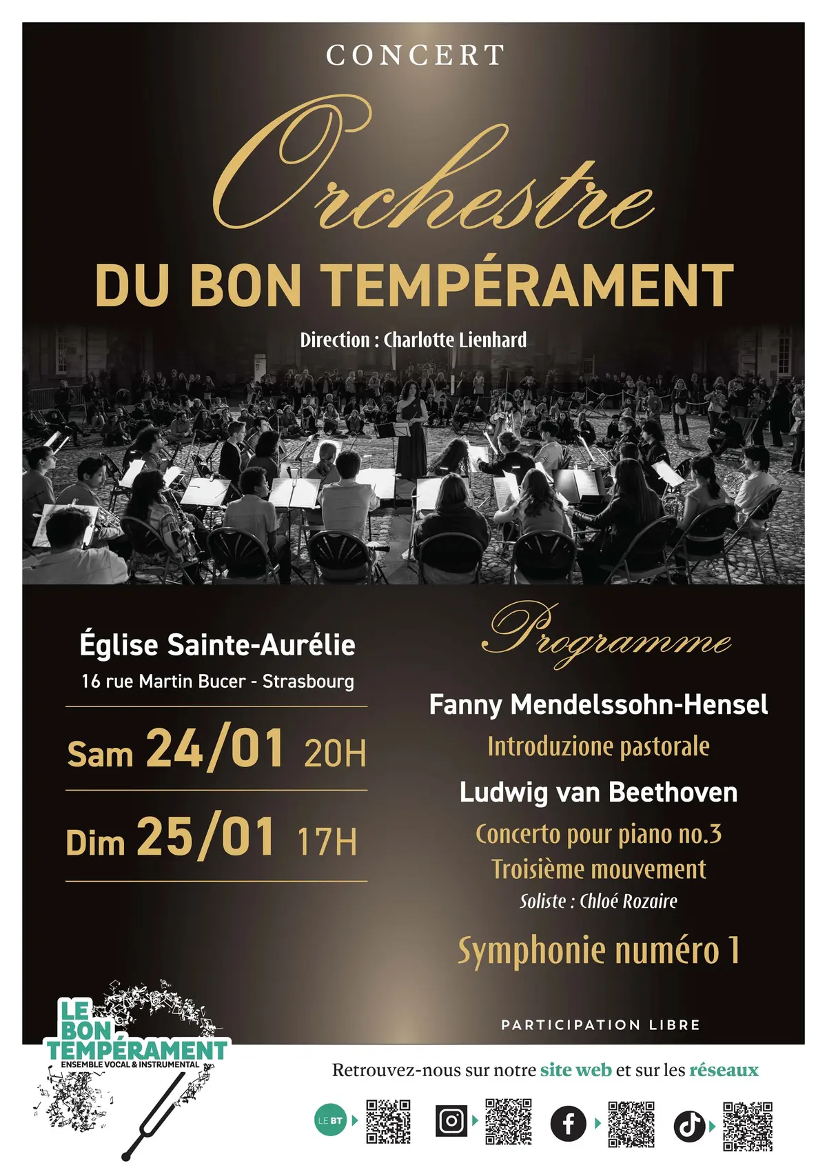 Concert de l'Orchestre du Bon Tempérament