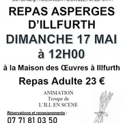 Repas asperges d'Illfurth