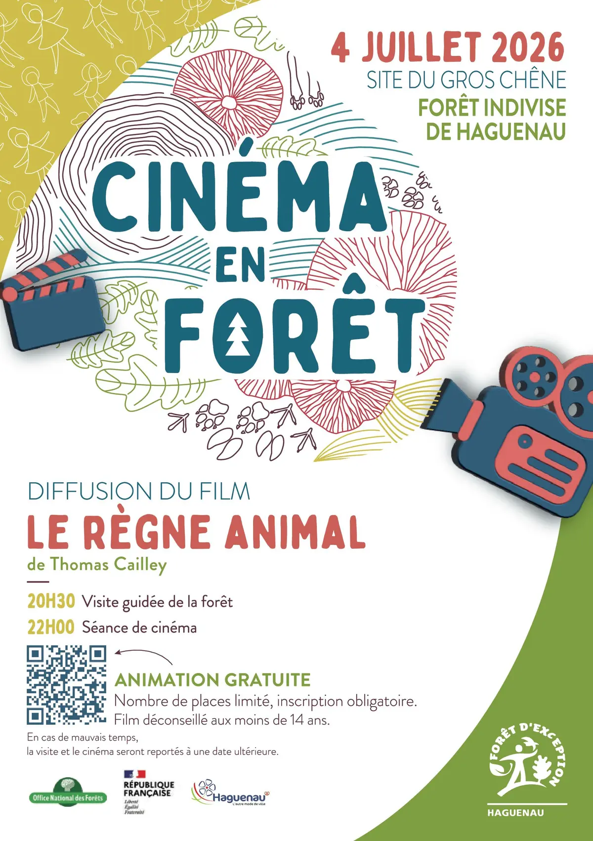 Cinéma en forêt de Haguenau
