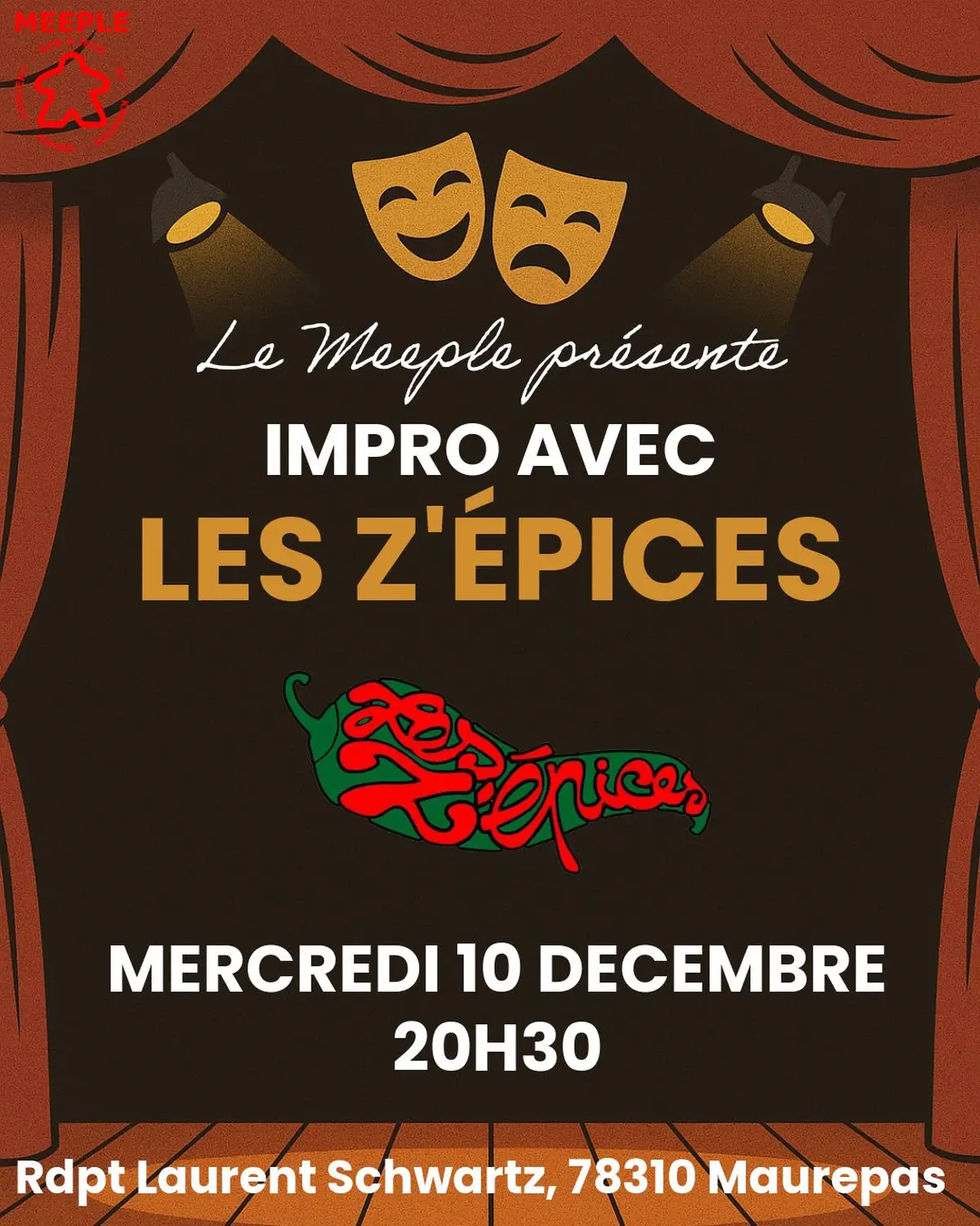 Impro avec Les Z'épices au Meeple