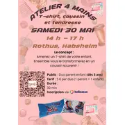 Atelier couture à 4 mains, spécial fête des mamans