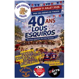 40 Ans des Anciens Joueurs USTYROSSE Rugby