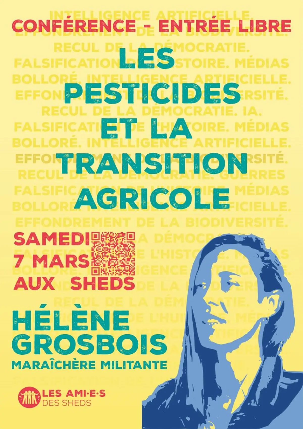 Conférence : Les pesticides et la transition agricole