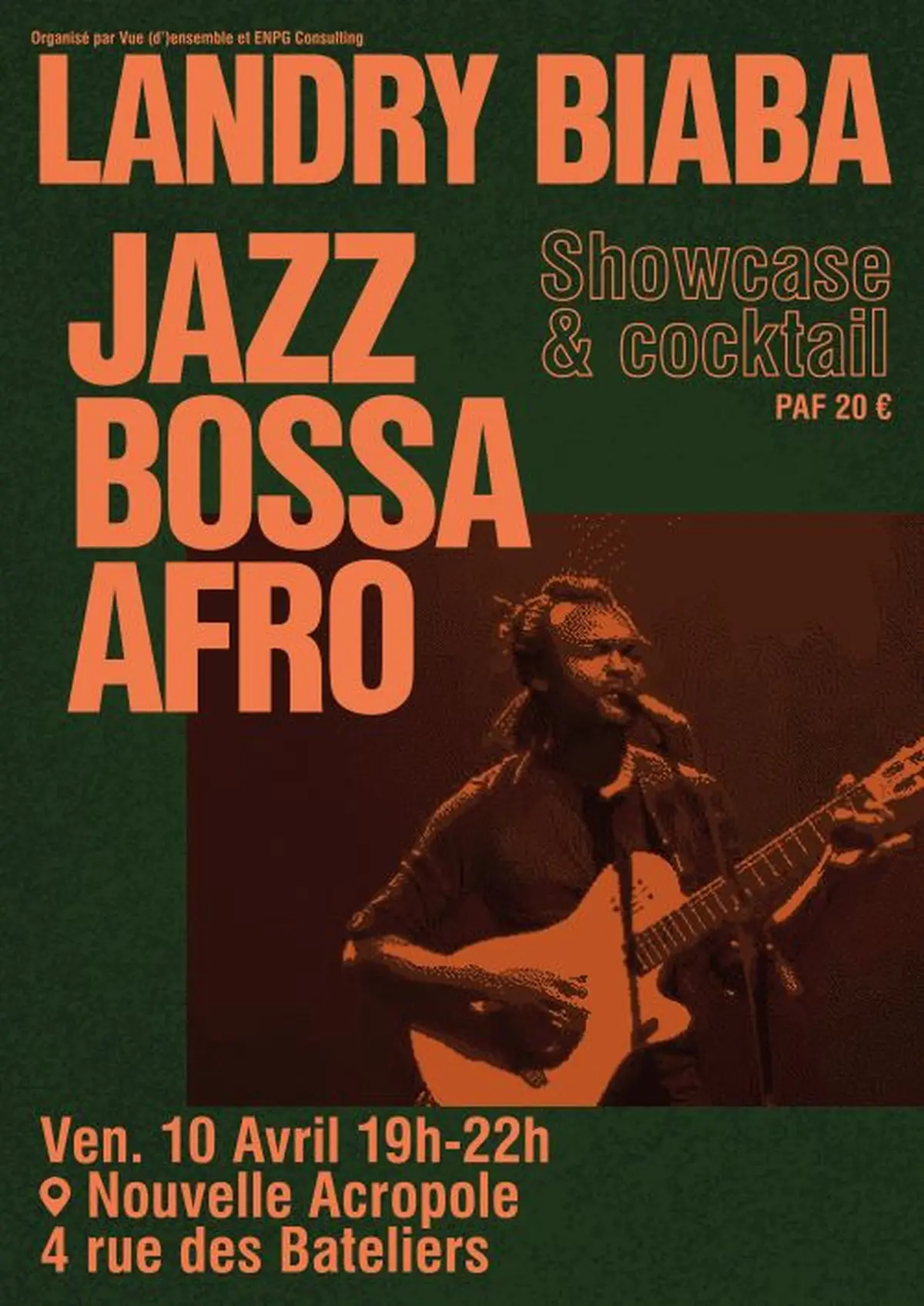 Concert Jazz Bossa nova Afro pour Vue (d')Ensemble
