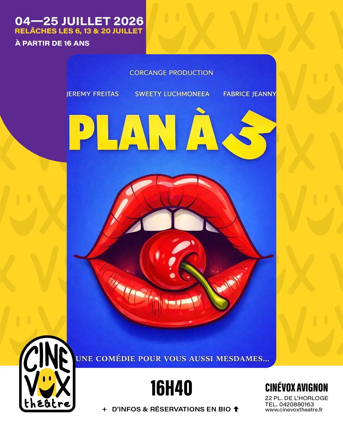 Plan à 3 