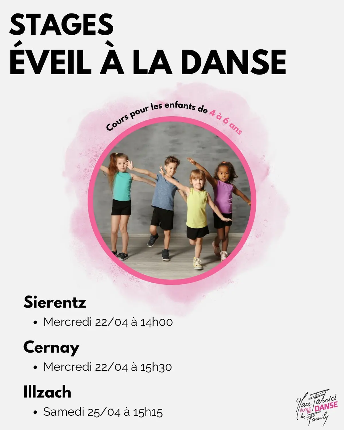 Stages d’Éveil à la Danse (4-6 ans)