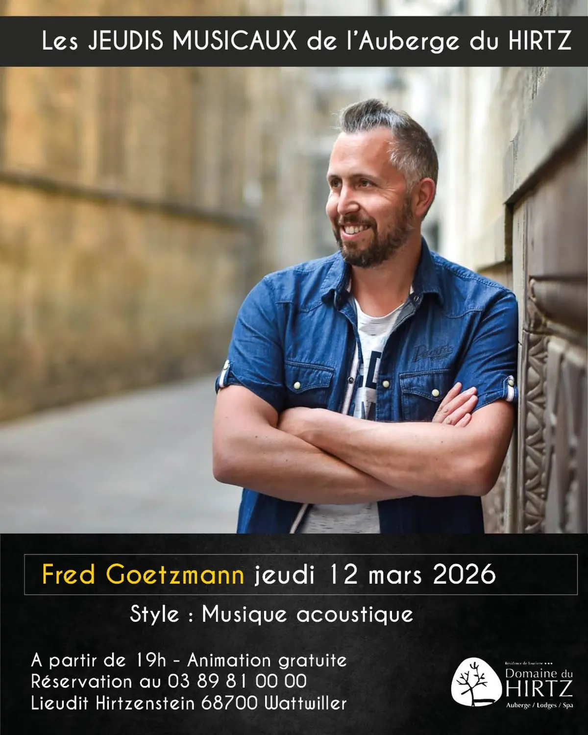 Soirée musicale avec Fred Goetzmann