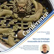 Conférence / Vers une théologie renouvelée de la mission