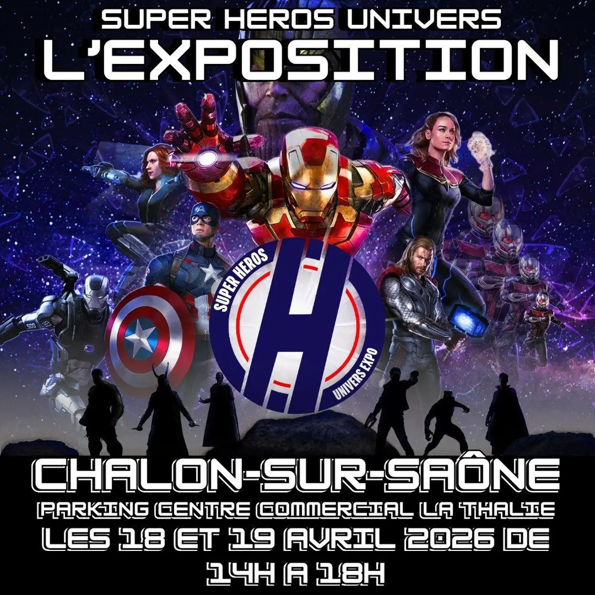 Super héros univers expo 