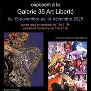 Béziers - La Galerie 35 Art Liberté présente sa nouvelle exposition