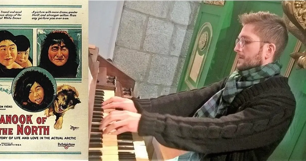 Ciné-concert à l'orgue sur le film "Nanouk l'Esquimau" (1922)