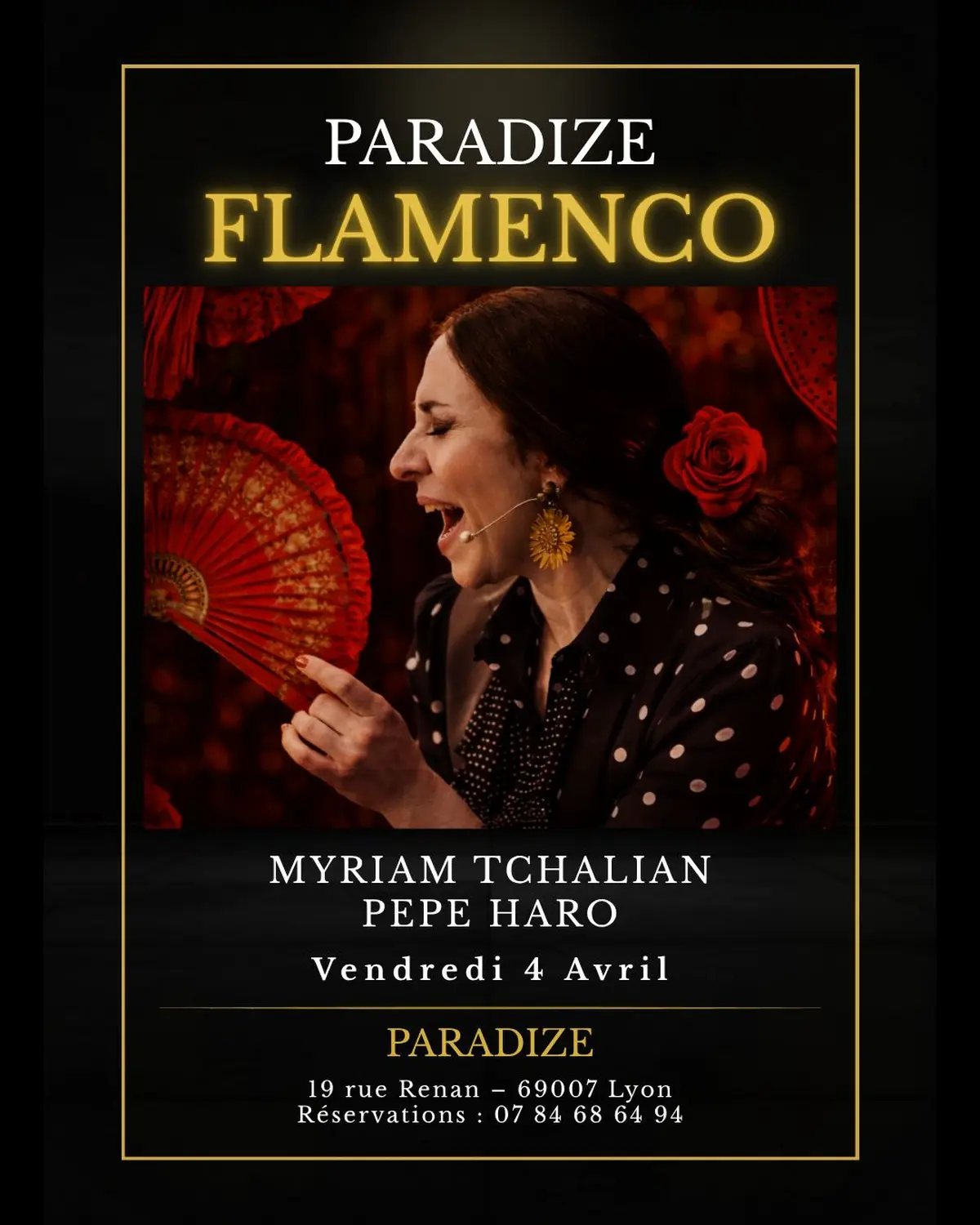 Diner Concert FLAMENCO Danse & Chant