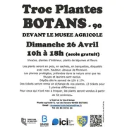 TROC PLANTES à BOTANS / 90 devant le Musée Agricole