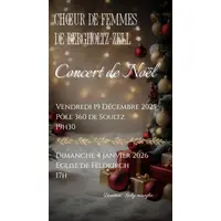 Le Choeur de Femmes de Bergholtz-Zell chante Noël et l'Epiphanie &copy; Déborah Wolff