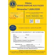 33eme  Grand Marché  aux Puces   ALTKIRCH parking Leclerc