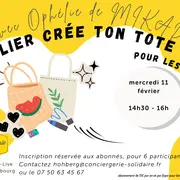 Atelier Customisation de Tote-Bags