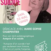 Marie-Sophie Charpentier en dédicace à Valence