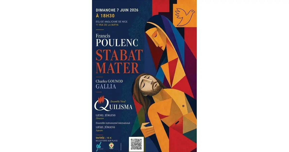 Stabat Mater Francis Poulenc et Gallia Gounod : Ensemble Vocal Quilisma Nice