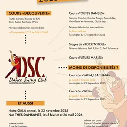 danses de bal - toutes danses -  salsa, bachata, rock, WCS