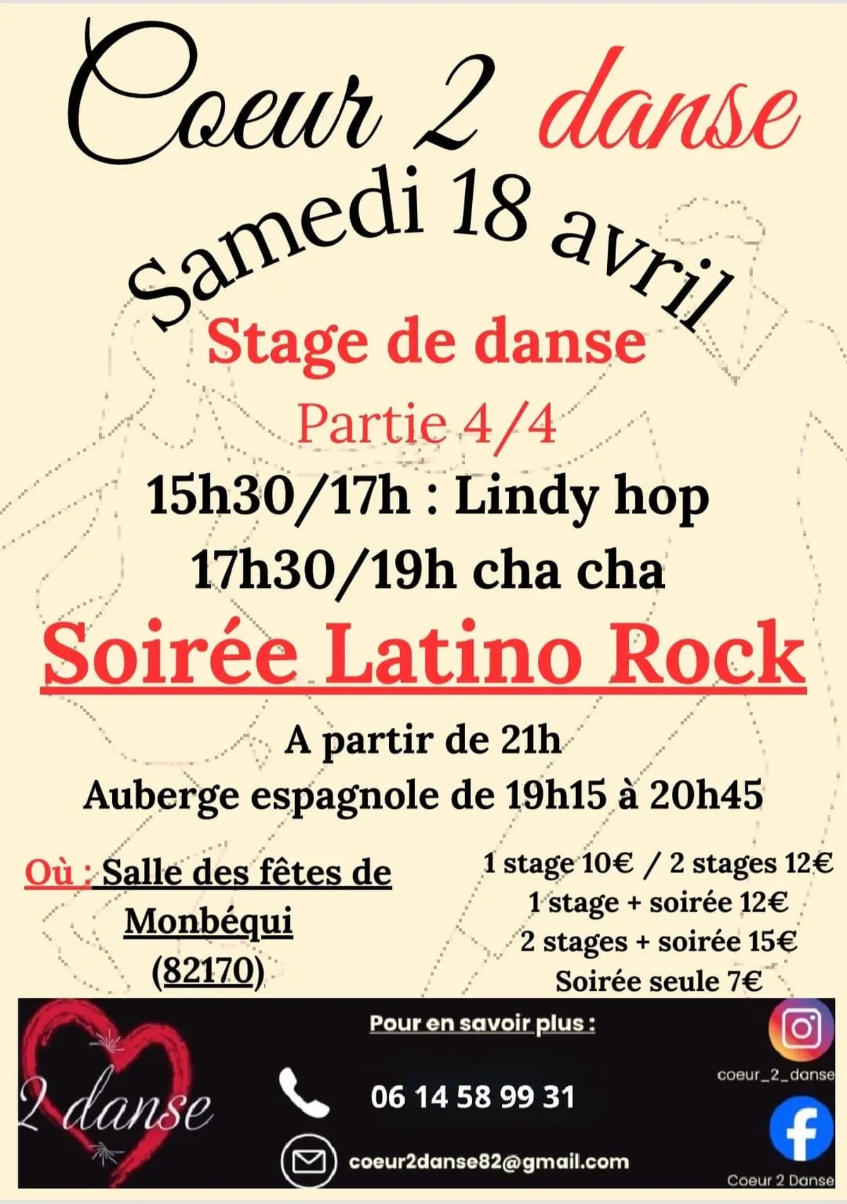 Soirée dansante Rock et Latino DJ