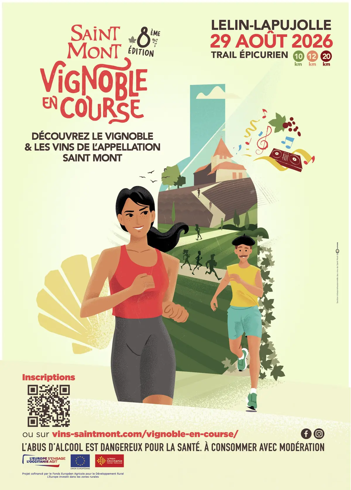 Saint-Mont Vignoble en Course