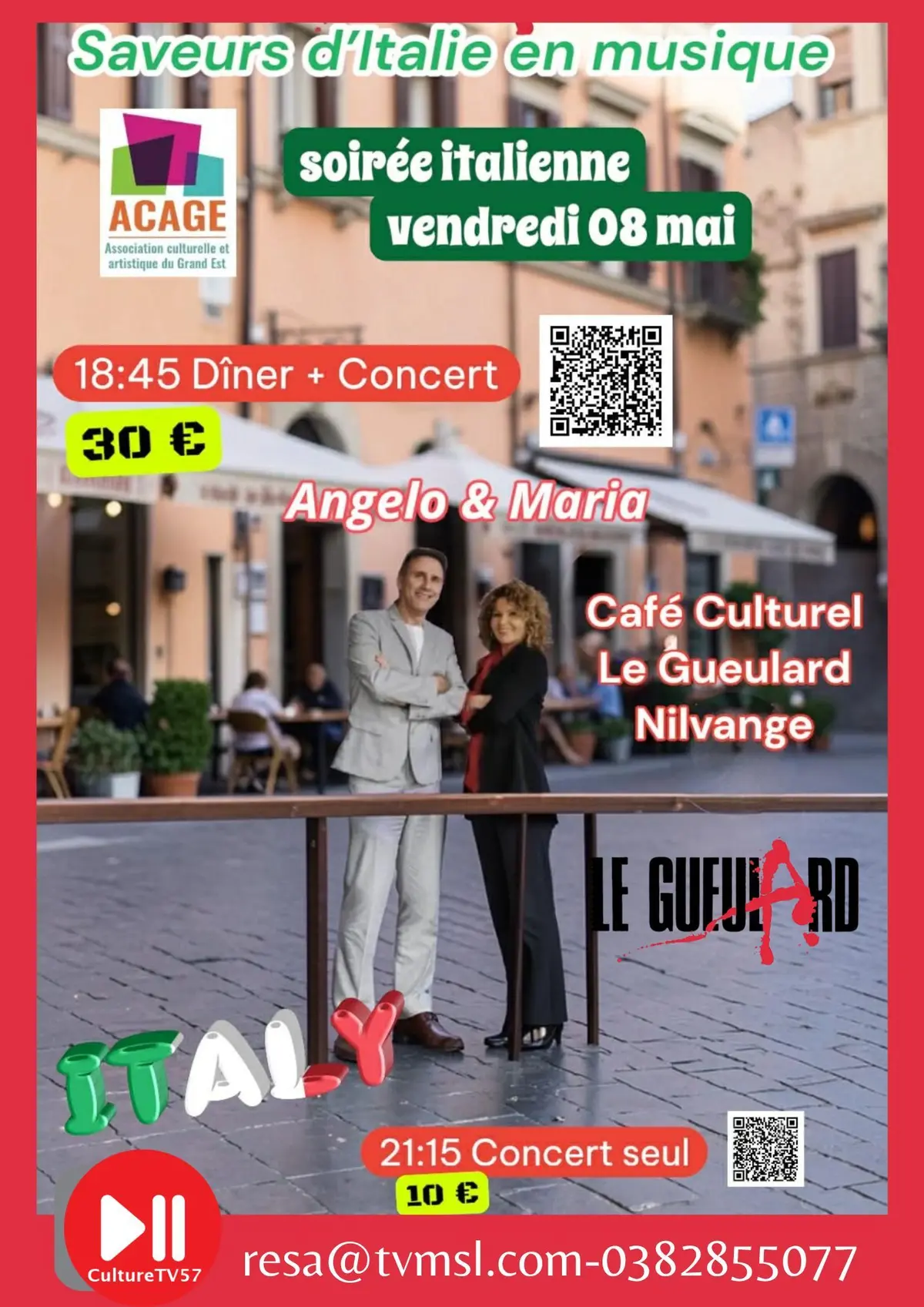 Saveurs d'Italie en musique 