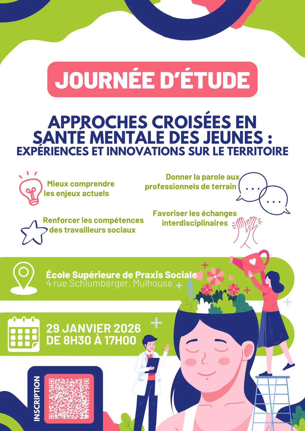 Approches croisées en santé mentale des jeunes : expériences et innovations