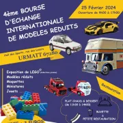 4ème Bourse d\'échange internationale de modèles réduits, miniatures, jouets et exposition de Lego