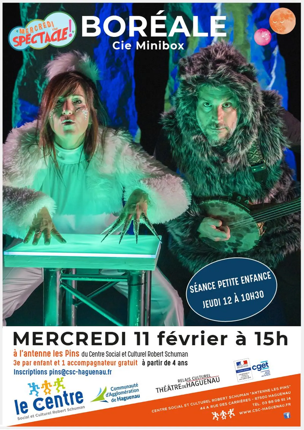 Mercredi c'est spectacle Boréale
