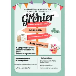 Baby Grenier de l'association Bouille de Fripouilles