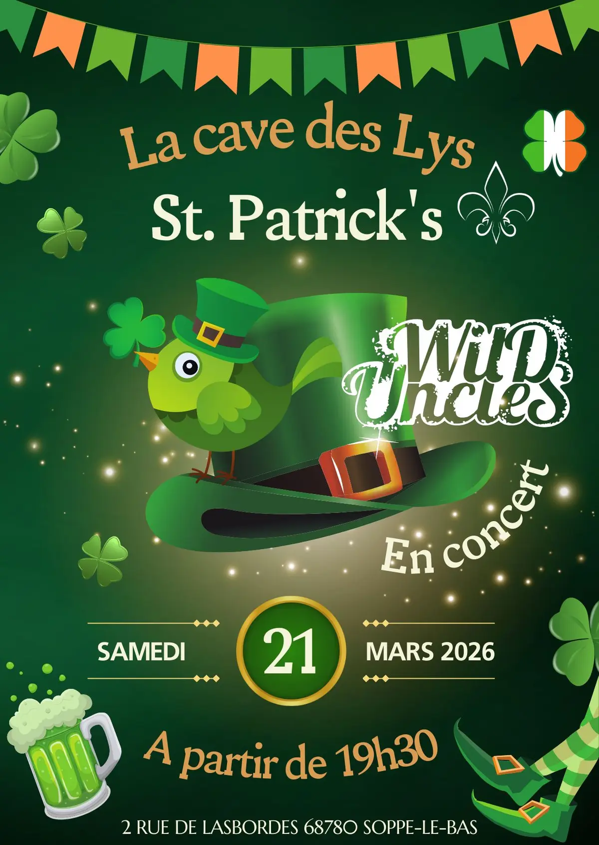 Soirée St-Patrick