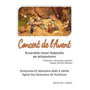 Concert de l'Avent de l'Ensemble Vocal Rapsodie de Wittenheim
