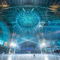 La patinoire du Grand Palais des Glaces de Paris 2025/2026 &copy; legrandpalaisdesglaces.fr/