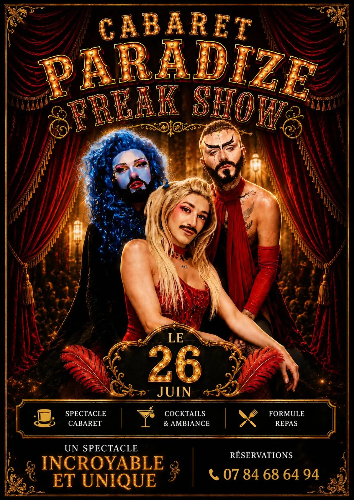 CABARET Paradize Freak Show 