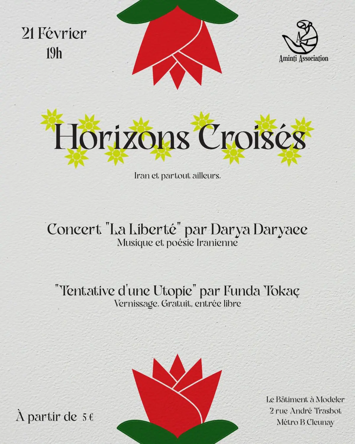 Horizons Croisés - Concert poétique et vernissage