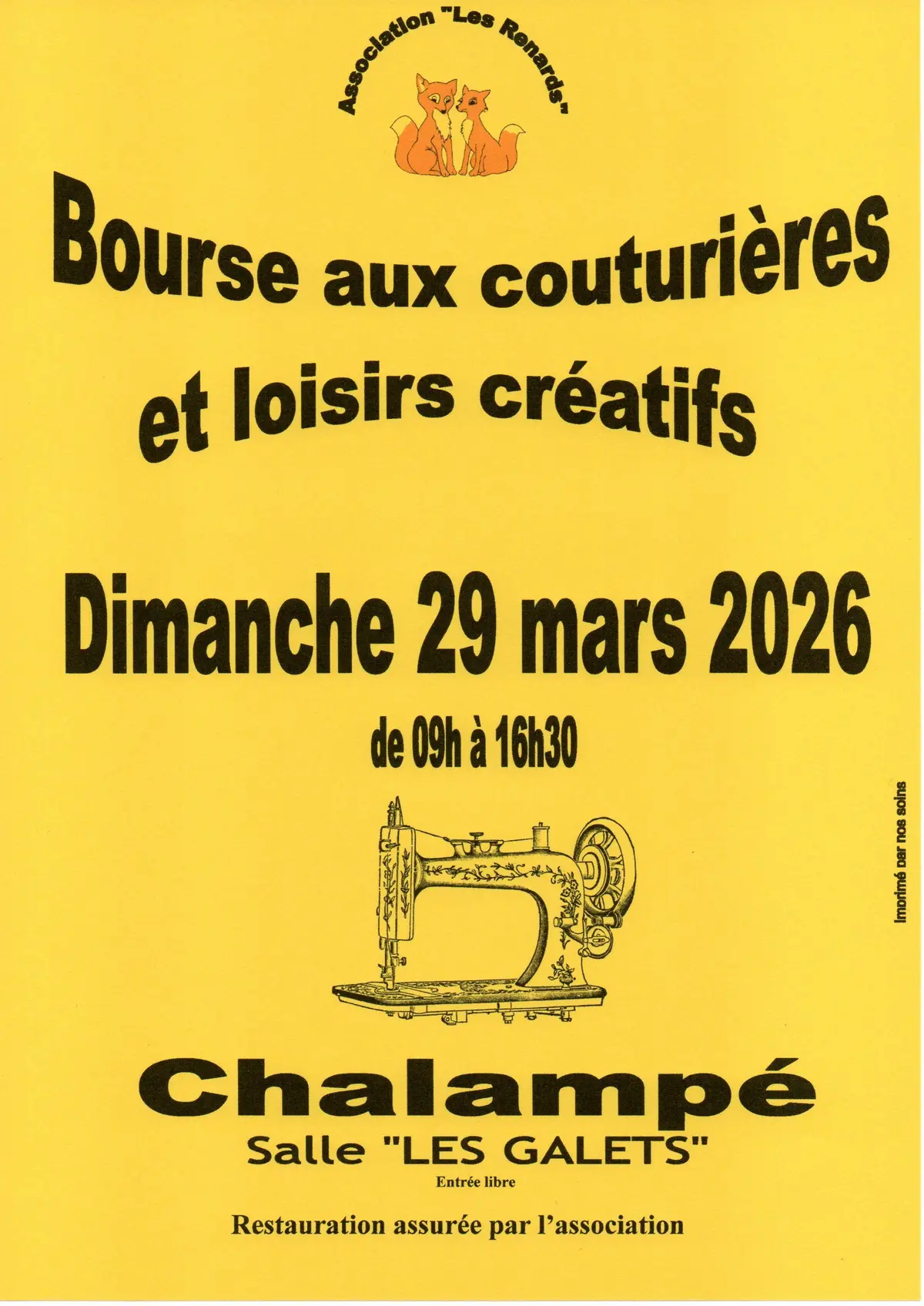 Bourse aux couturières et loisirs créatifs