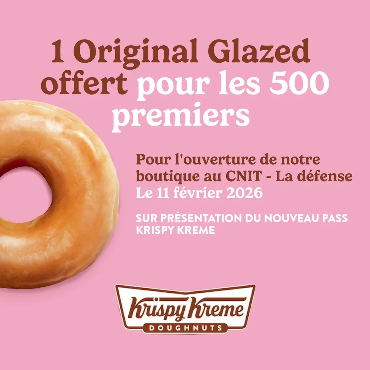 Krispy Kreme ouvre sa 2ème boutique à La Défense 