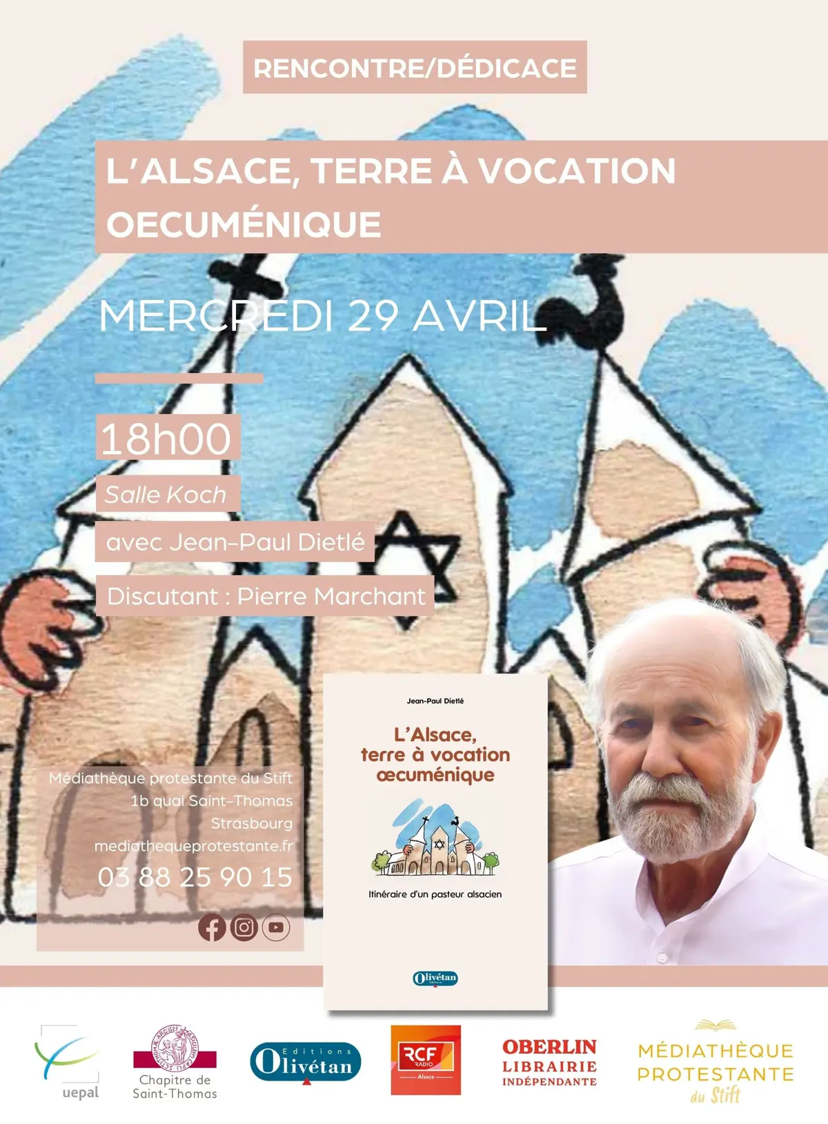 L'Alsace, terre à vocation oecuménique, avec Jean-Paul Diétlé