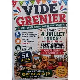 Vide grenier de la fête patronale