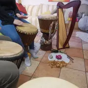 Cercle de percussion Au cœur mon âme et de mes racines 