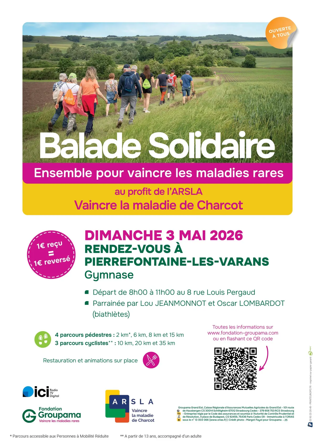 Balade Solidaire à Pierrefontaine-les-Varans