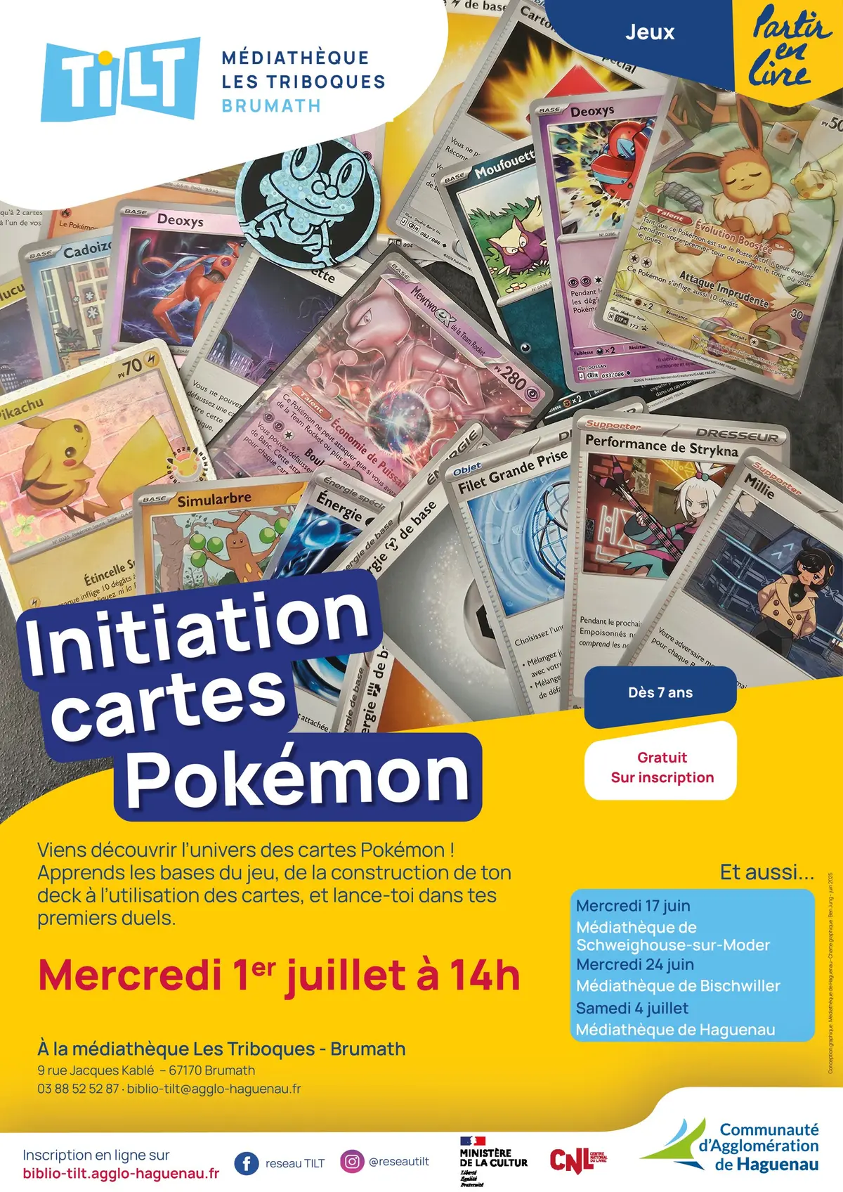 Initiation cartes Pokémon