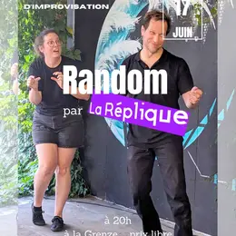 Spectacle : Théâtre d’impro en terrasse avec La Réplique à La Grenze