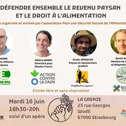 Table-ronde : Défendons ensemble le revenu paysan et le droit à l’alimentation !