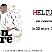 Concert Pop/Rock groupe Hélium chez André 