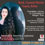 LES JOYAUX DE LA MUSIQUE SACREE - Béziers Eglise Madeleine - 13 MARS 2026 - 20 h