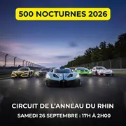 500 Nocturnes 2026 - Le show auto incontournable en Alsace